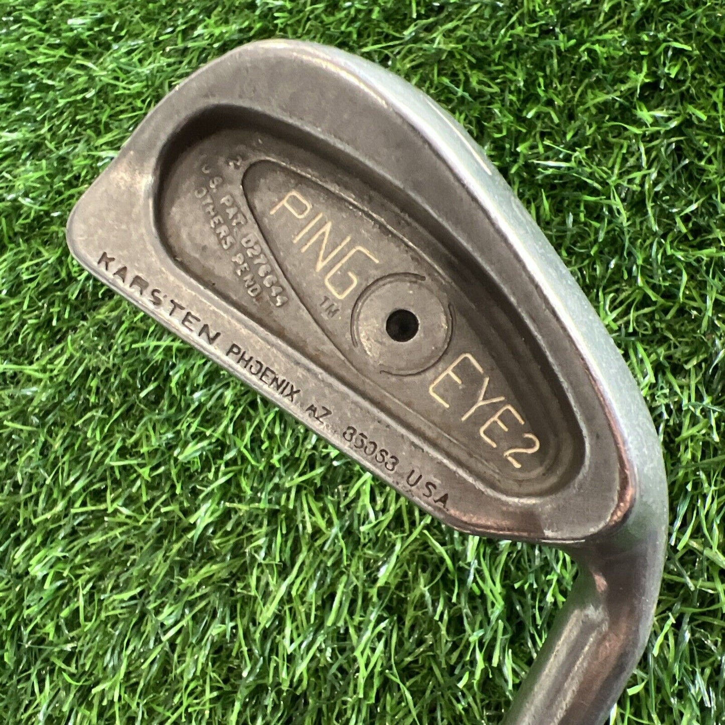 Ping Eye 2 Black Dot Single 1 Iron Karsten Steel Shaft Needs Grip I276