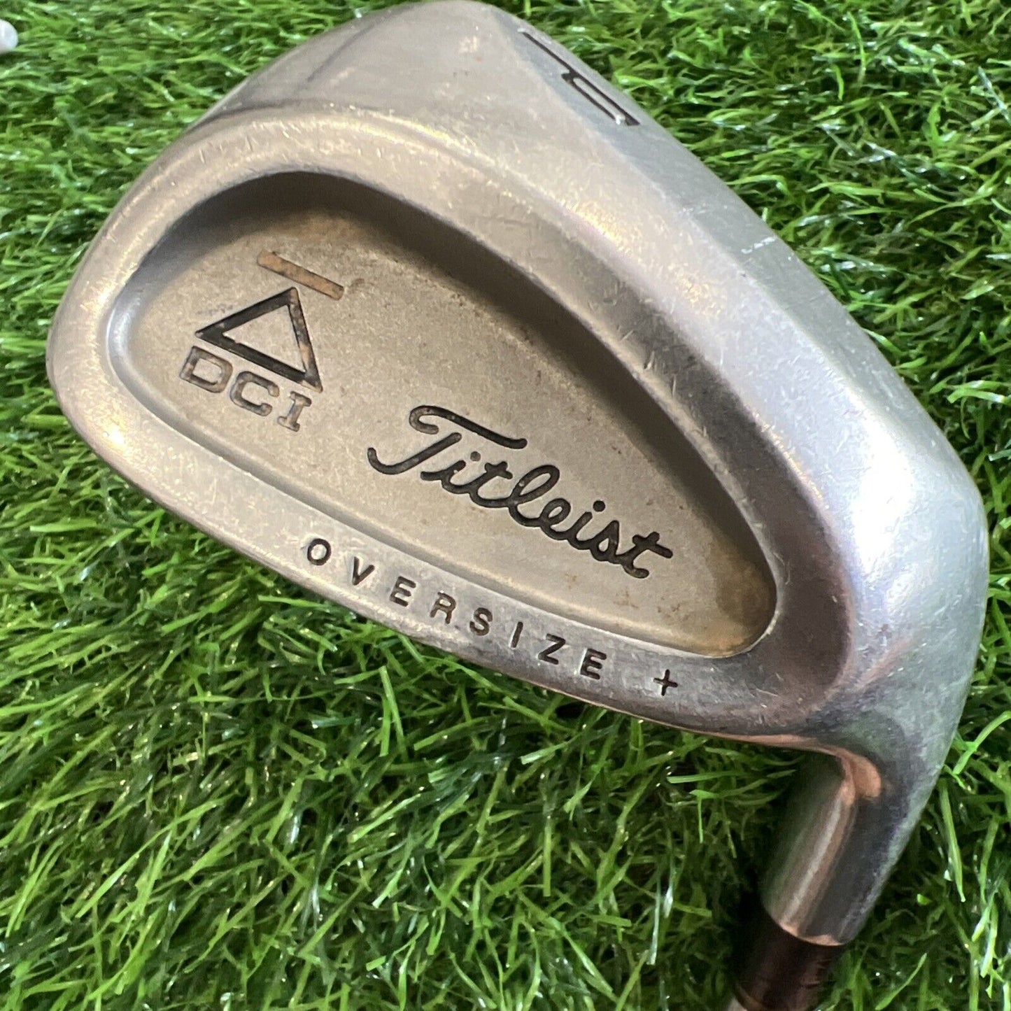 TITLEIST DCI OVERSIZE PLUS PITCHING WEDGE - Rifle Sifff Steel W382