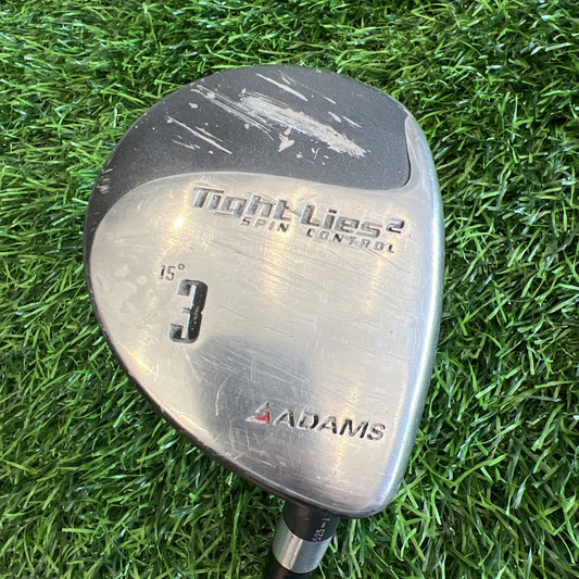Adams Tight Lies 2 Spin Control 15* 3 Wood RH Tight Lies 2 Firm Steel FW187