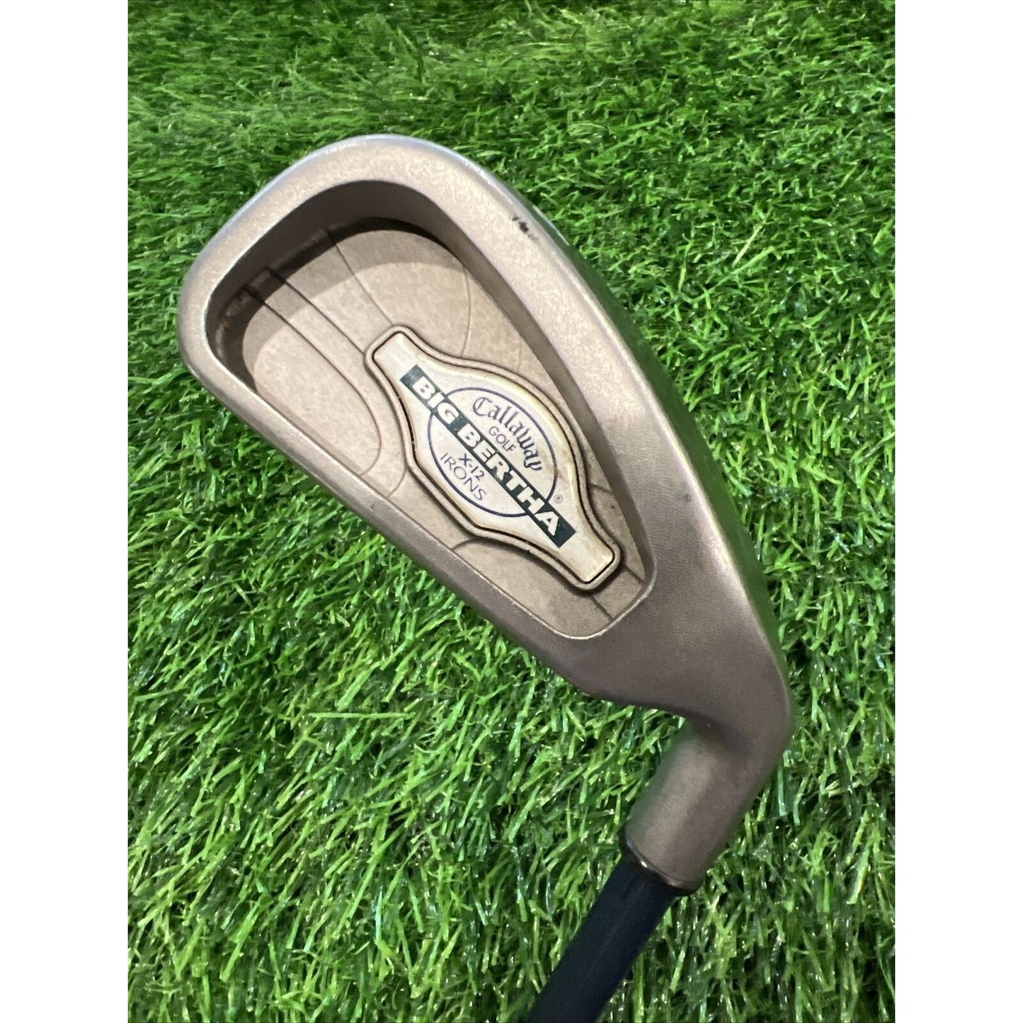 Callaway Big Bertha X-12 4 Iron RH Callaway Ladies Gems 99 Graphite ((i116)