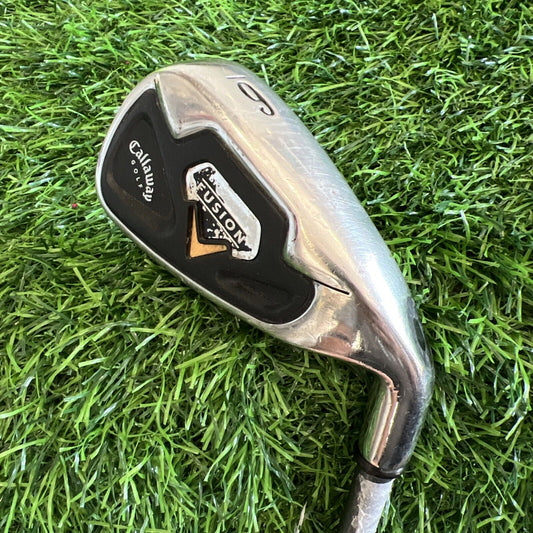CALLAWAY FUSION WIDE SOLE 6 IRON FACTORY 75g Iight FLEX GRAPHITE I303