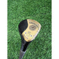 Spalding Executive 5 Wood Steel Shaft Original Grip Worn NECKS TIGHT (fw146)