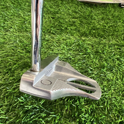 In-A-Zone Hefty Mallet Putter / RH / Steel ~36" / Needs Grip / (P261)