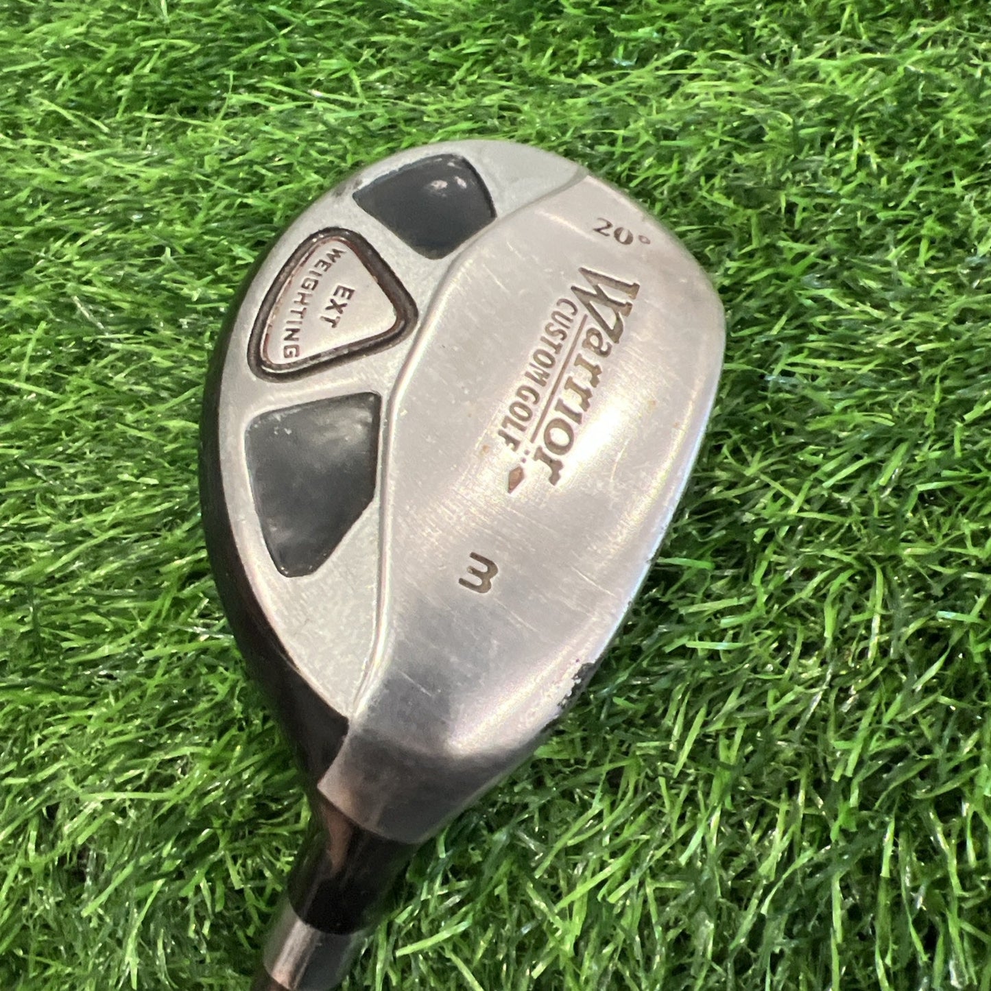 Warrior Custom Golf EXT Weighting 3 Hybrid 20* / RH / Regular Graphite / H193