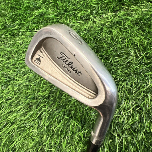 Titleist DCI 990 Single Iron 6 Iron Steel Stiff Right Soft Wrap Grip I321