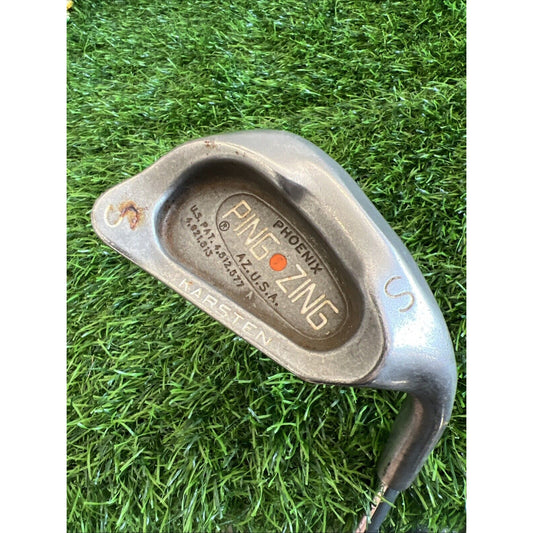 Ping Zing Orange Dot S Sand Wedge KT-M Steel Shaft RH (w363)