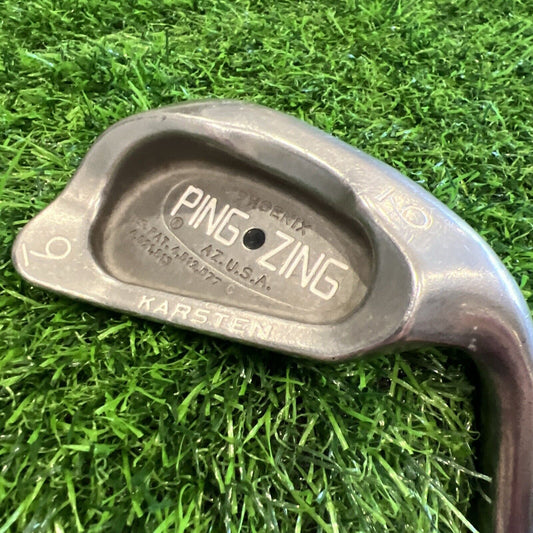 Ping Zing Phoenix Karsten Black Dot 9 Iron Club KT-M Stiff Shaft RH 36" (I131)
