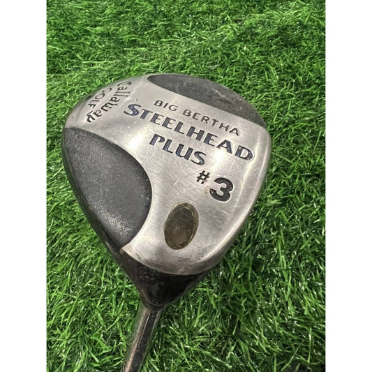 Callaway Big Bertha Steelhead 3 Wood Steel Shaft Right Handed RH Fw169