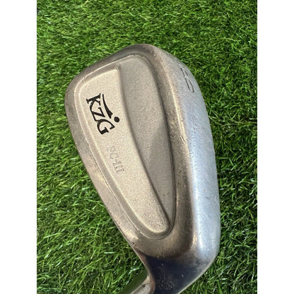 Kzg PC III 9 Iron Rifle Steel Shaft Good Grip No Flex Code On Shaft (i212)