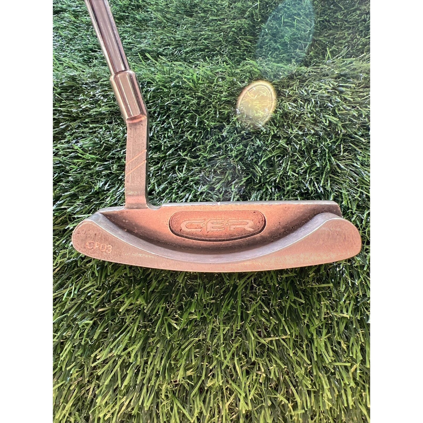 CER CP03 Milled Stainless 35 Putter - RH- No Grip. Awesome Putter (P241)