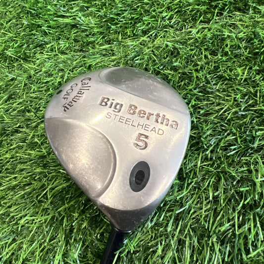 Callaway Big Bertha Steelhead 5 Wood RCH 99 Firm Stiff Graphite 42" FW216