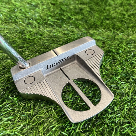 In-A-Zone Hefty Mallet Putter / RH / Steel ~36" / Needs Grip / (P261)