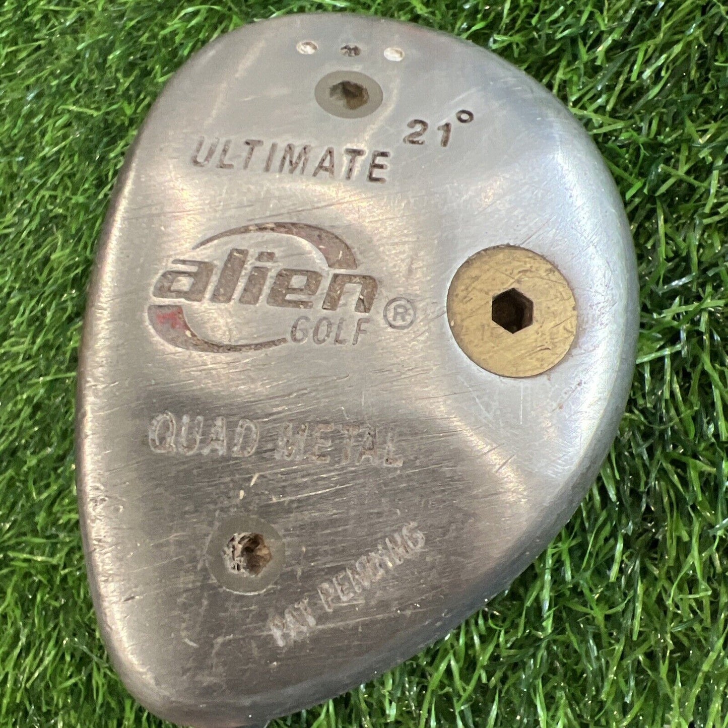 ALIEN ULTIMATE Left Hand 21 DEG QUAD METAL 21* FAIRWAY WOOD GOLF CLUB (h164)