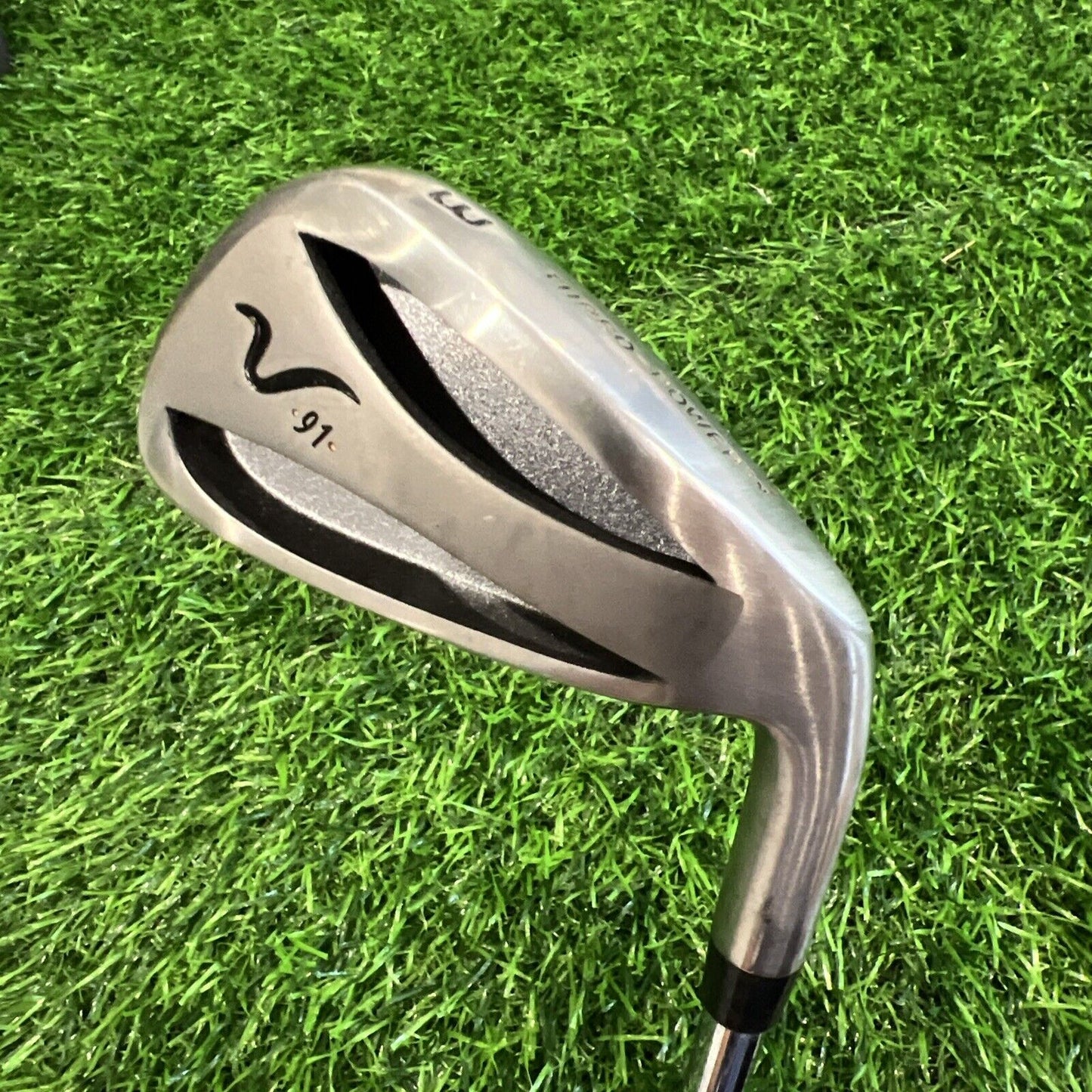 Turbo Power V91 3 Iron RH Regular Steel Shaft Good Condition (i169)