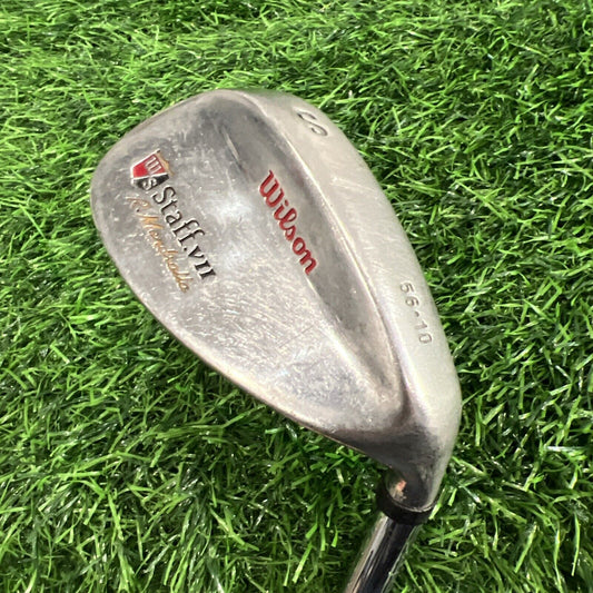 Wilson Staff.IV R.Mendralla 56* Sand Wedge 56-10 w/ Steel Fatshaft W378
