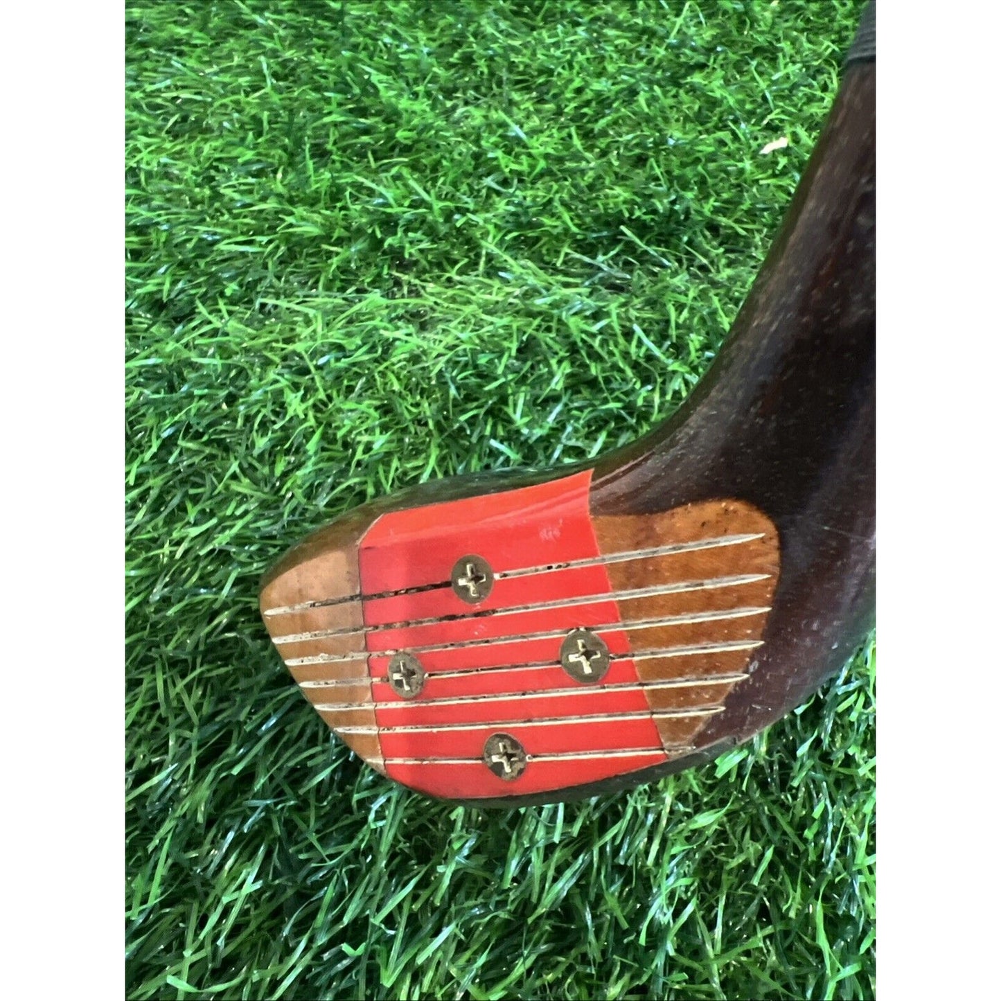 Tony Penna 4 Wood Persimmon Driver Oil Hardened Steel Shafted RH Club - Fw197