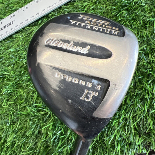 Cleveland Golf TOUR ACTION TITANIUM STRONG (3) WOOD 13* Right Graphite Stiff 3W