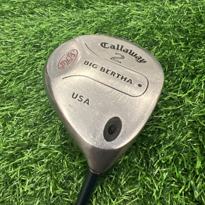 ⭐️Callaway S2H2 Big Bertha 2 Wood⭐️EI-70 Tour Stiff Graphite Shaft⭐️NICE Grip⭐️