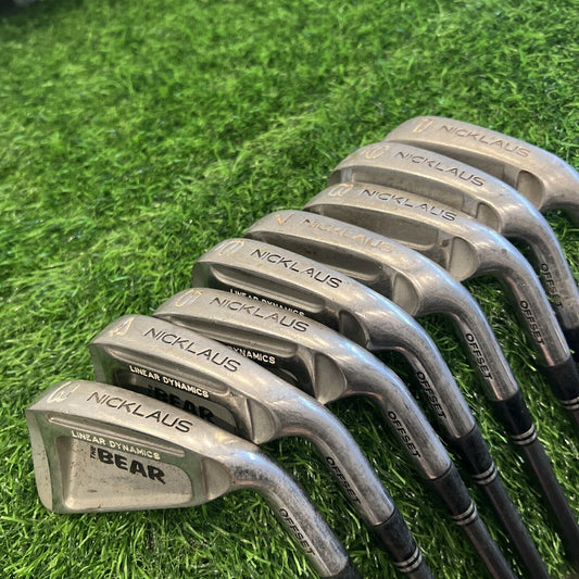 Nicklaus The Bear iron set 3-PW with Driveshaft Regular Graphite Good Grip IS108