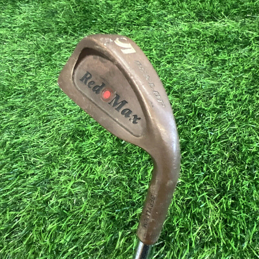 Rare VTG Dunlop Red Max 5 IRON BECU Berrylium Copper STIFF shaft (i171) 🔥