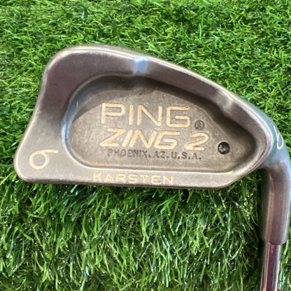 PING Zing 2 Single Black Dot RH 6 Iron Steel Shaft (I132)
