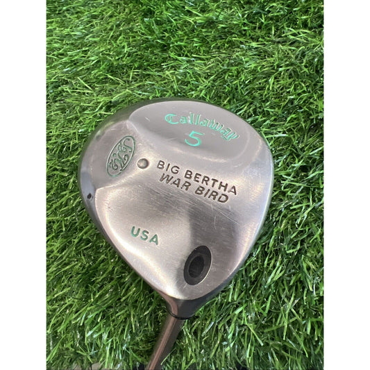 WOMENS CALLAWAY BIG BERTHA WAR BIRD 5 WOOD 18 LOFT LADIES GEMS FLEX RH FW211