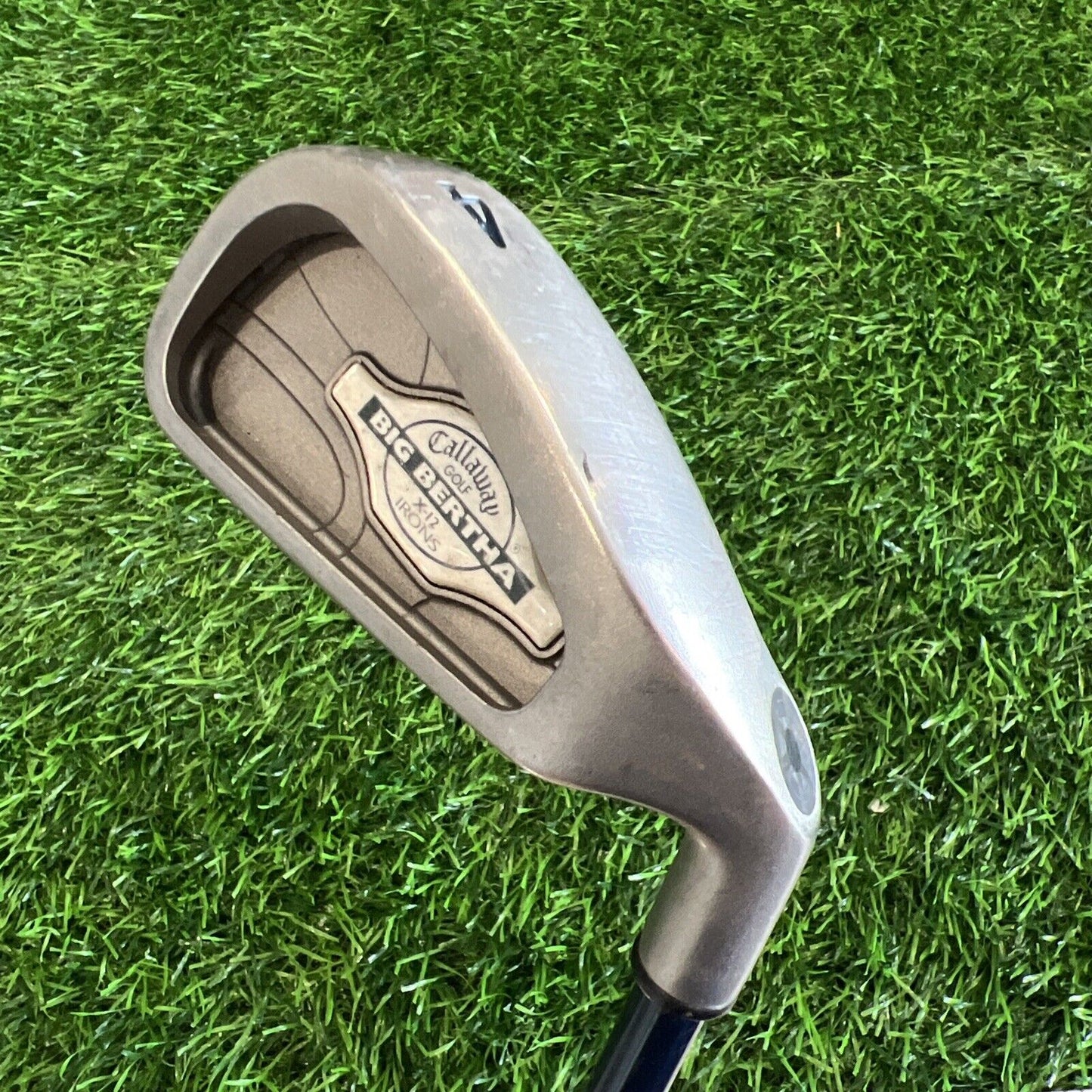 Callaway Big Bertha X-12 Single 4-Iron Ladies Gems 99 Graphite RH (i182) Great!