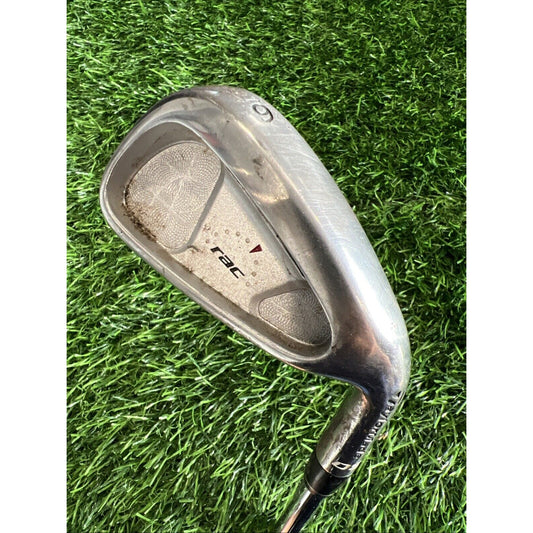 TaylorMade Rac OS 6 Iron, RH Steel Shaft Regular Flex Good Grip (I240)
