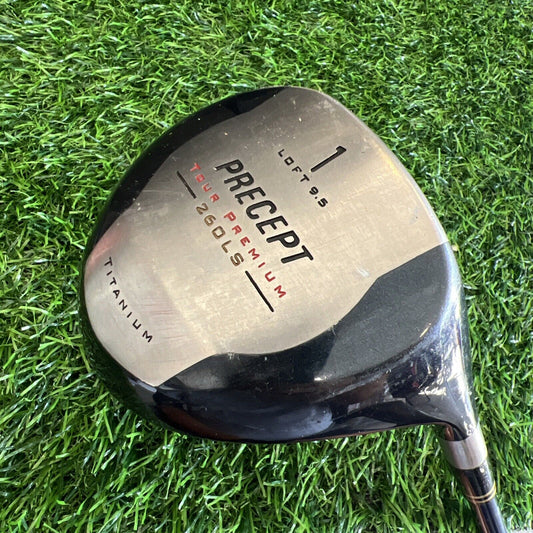 Precept TOUR PREMIUM 260LS 9.5* Deg Driver RH Stiff Flex Graphite Shaft D126-ss