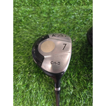 KZG Maraging Power Driver 9* + CH-II & I Wood Set 3,5&7 - 4 Clubs!