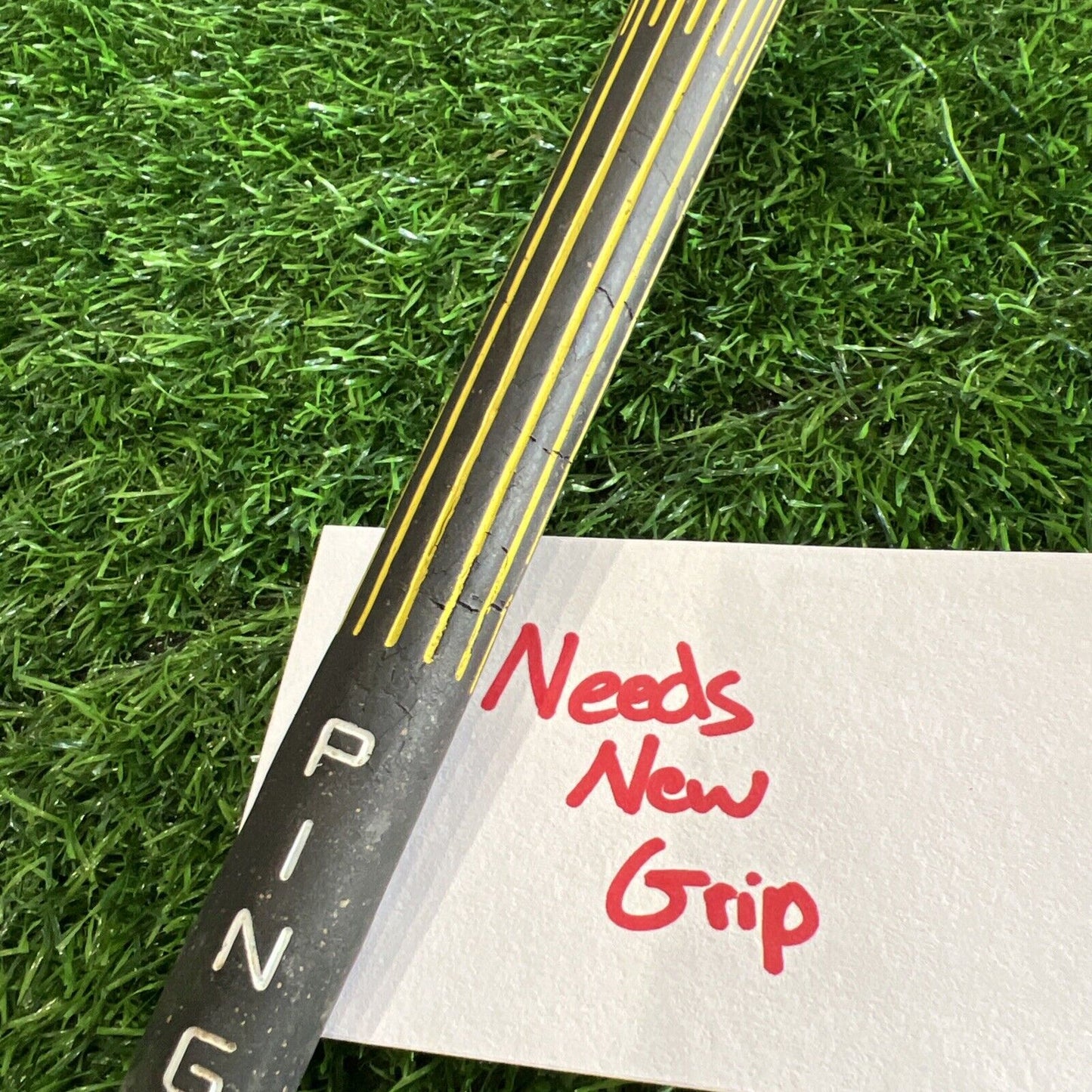Ping Eye 2 Black Dot Single 1 Iron Karsten Steel Shaft Needs Grip I276