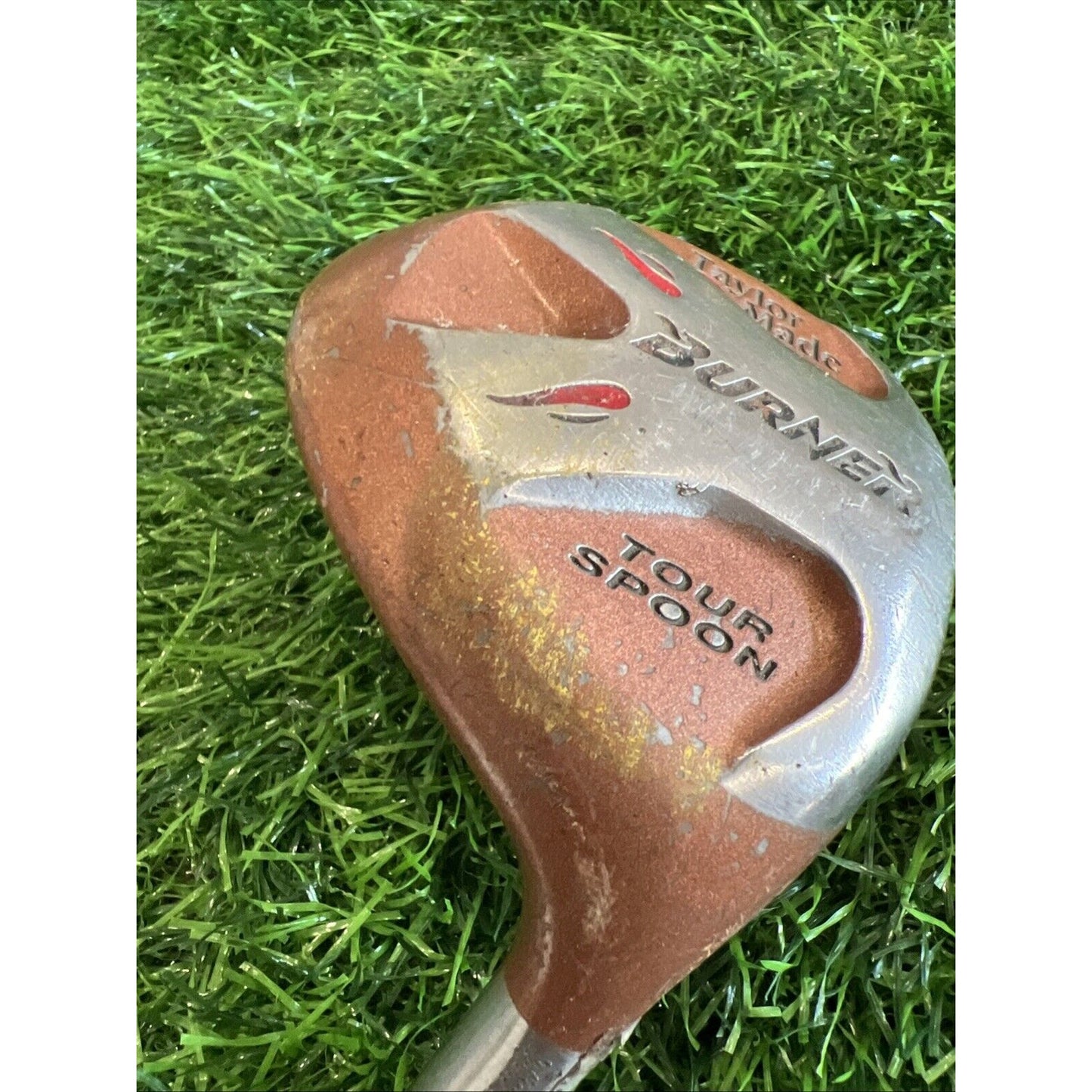 TaylorMade Burner Tour Spoon 3 Fairway Wood Stiff Flex Bubble Shaft! Used FW175