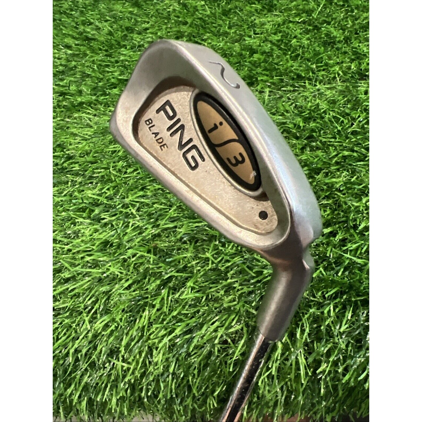 Ping I3 Blade Single #2 Iron Black Dot JZ Cushin Stiff Steel Shaft RH (i236)