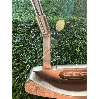 CER CP03 Milled Stainless 35 Putter - RH- No Grip. Awesome Putter (P241)