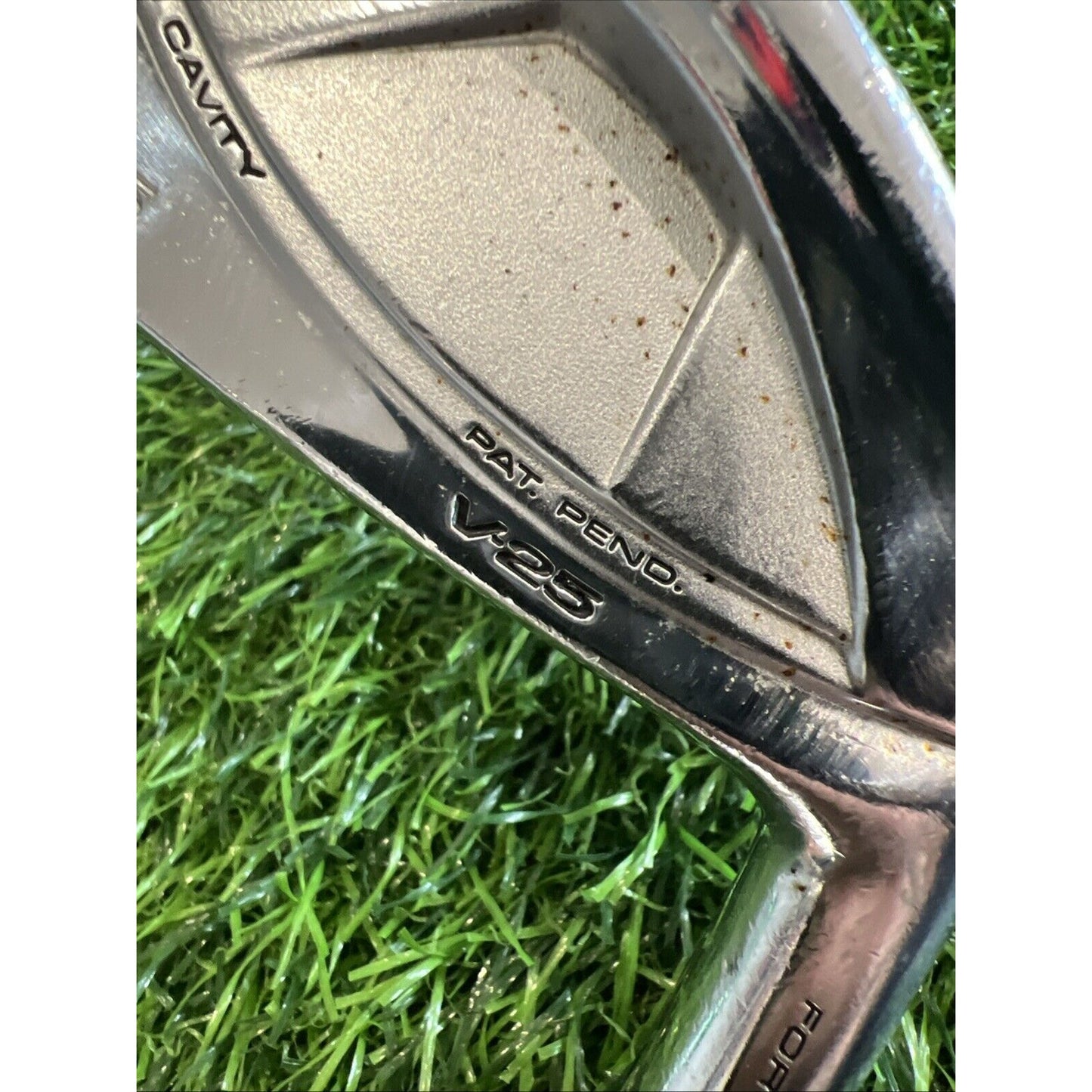 Tommy Armour 845 EVO CAVITY V-25 Forged Blade 3 Iron Rust Stiff Flex RH I292