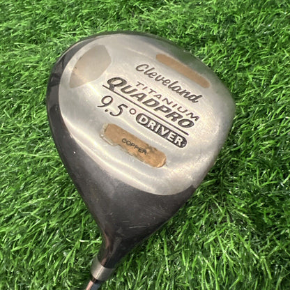 Cleveland Titanium Quadpro 9.5° Driver Golf Club Stiff Bi-matrix Graphite D149