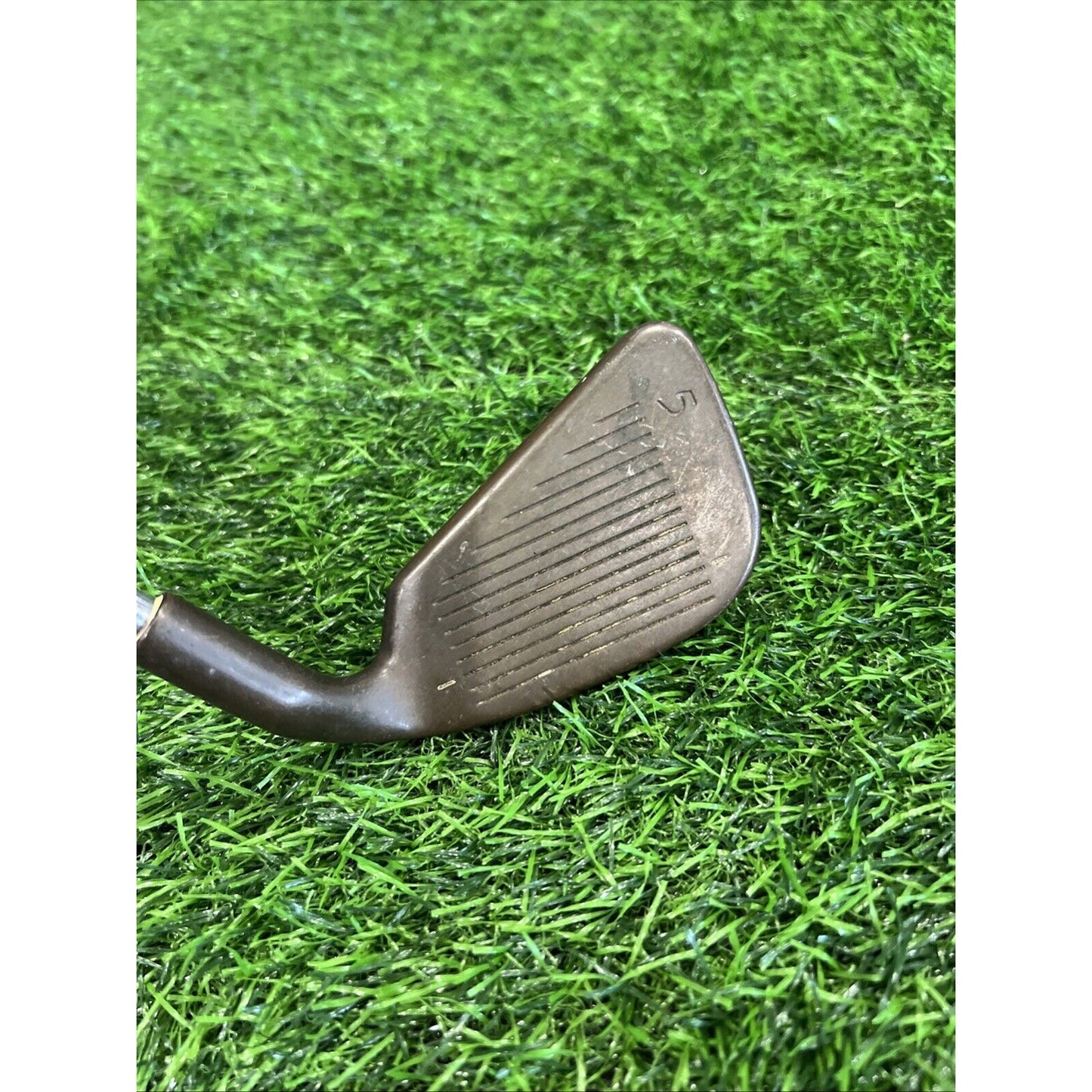 Ping ISI BeCu Copper White Dot-LH 5 Iron-Cushin Steel Stiff No Grip (I237)